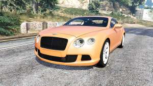 Bentley Continental GT 2012 v1.2 [replace]  for GTA 5 - front view