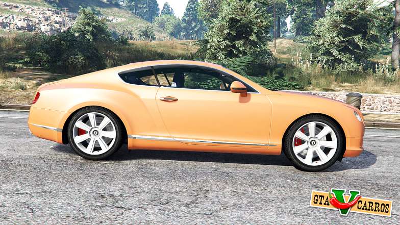 Bentley Continental GT 2012 v1.2 [replace] for GTA 5 - side view