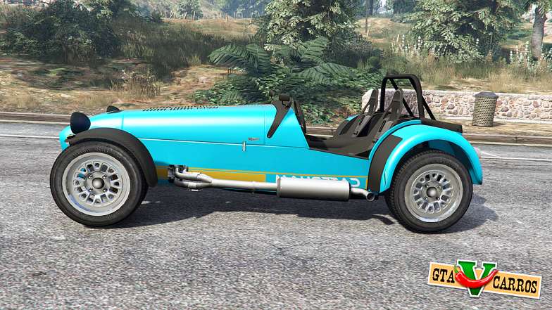 Caterham Seven 620 R 2013 v1.6 [replace] for GTA 5 - side view