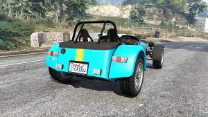 Caterham Seven 620 R 2013 v1.6 [replace] for GTA 5 - rear view