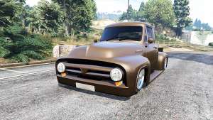 Ford FR100 1953 stance v1.1 [replace] for GTA 5 - front view