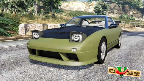 Nissan 240SX SE (S13) tuning v1.1 [replace] for GTA 5 - front view