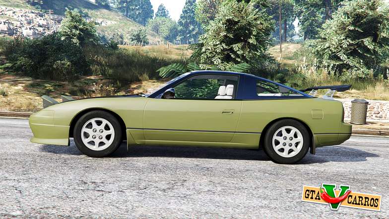 Nissan 240SX SE (S13) tuning v1.1 [replace] for GTA 5 - side view