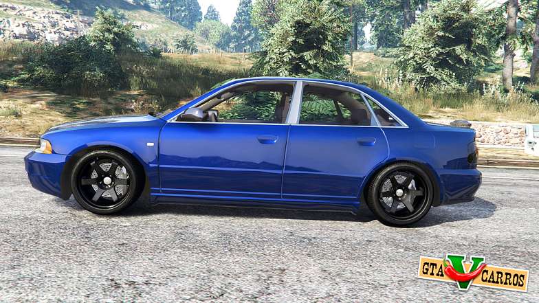Audi S4 (B5) 2000 v0.8 [replace] for GTA 5 - side view