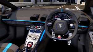 Lamborghini Huracan Performante Spyder 1.1 for GTA 5 - interior