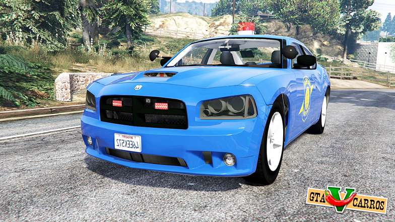 Dodge Charger Michigan State Police [replace] for GTA 5 - front view
