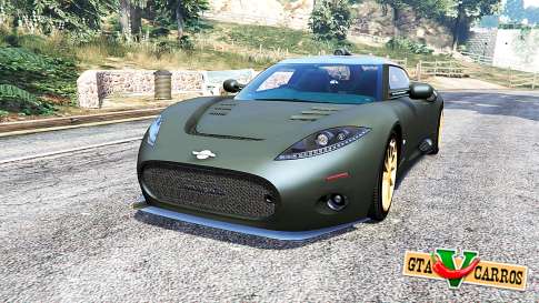 Spyker C8 Aileron 2009 [add-on] for GTA 5 - front view