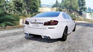 BMW M5 (F10) 2012 [replace] or GTA 5 - rear view