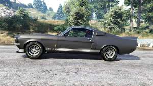 Shelby GT500 1967 tuning [replace] for GTA 5 - side view
