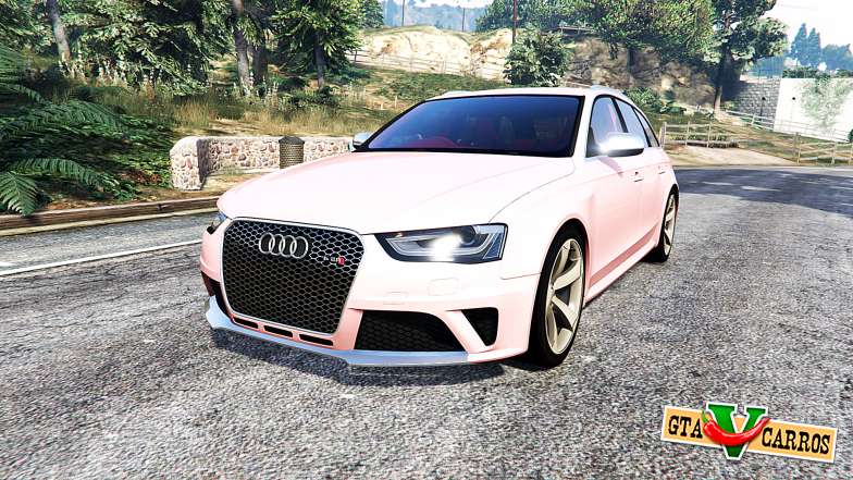 Audi RS 4 Avant (B8) 2013 [replace] for GTA 5 - front view