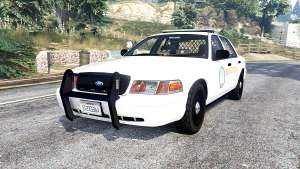 Ford Crown Victoria State Trooper CVPI [replace] for GTA 5 - front view