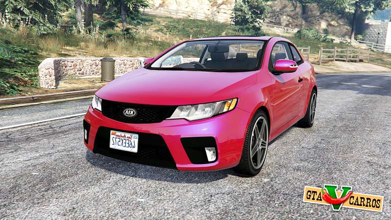 Kia Forte koup (TD) 2009 v1.1 [replace] for GTA 5 - front view