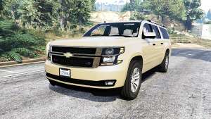 Chevrolet Suburban Unmarked Police [replace] for GTA 5 - front view