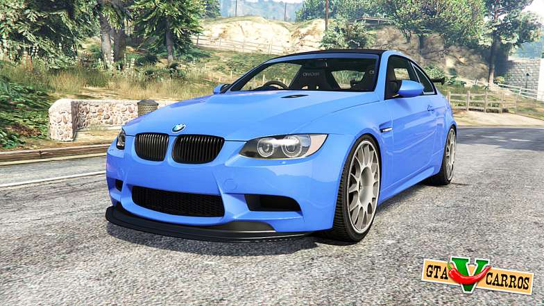 BMW M3 GTS (E92) 2010 BBS rims [add-on] for GTA 5 - front view