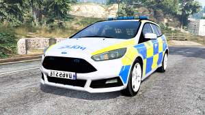 Ford Focus ST Turnier (DYB) Police [replace] for GTA 5 - front view