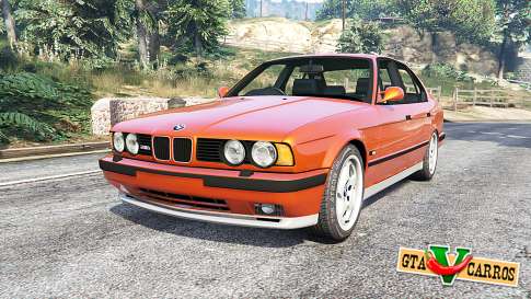 BMW M5 sedan (E34) [add-on] for GTA 5 - front view