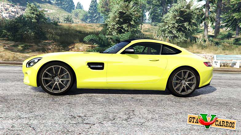 Mercedes-AMG GT (C190) 2016 v2.2 [add-on] for GTA 5 - side view