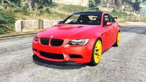 BMW M3 GTS (E92) 2010 red taillight [add-on] for GTA 5 - front view