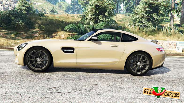 Mercedes-AMG GT (C190) 2016 v2.2 [replace] for GTA 5 - side view