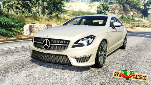 Mercedes-Benz CLS 63 AMG (C218) v1.3 [replace] for GTA 5 - front view