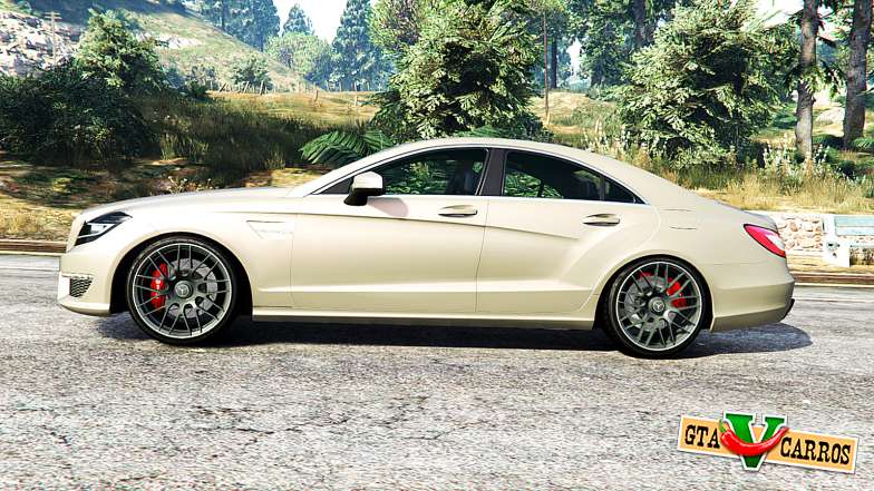 Mercedes-Benz CLS 63 AMG (C218) v1.3 [replace] for GTA 5 - side view