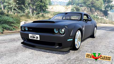 Dodge Challenger SRT Demon (LC) 2018 [replace] for GTA 5 - front view