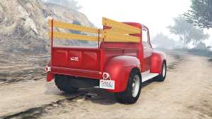 Ford F-1 1949 [replace] for GTA 5 - rear view