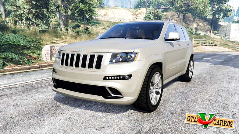 Jeep Grand Cherokee SRT8 (WK2) 2013 [replace] for GTA 5 - front view