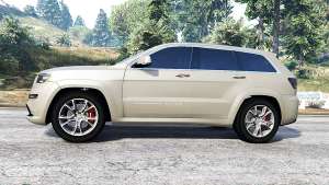 Jeep Grand Cherokee SRT8 (WK2) 2013 [replace] for GTA 5 - side view
