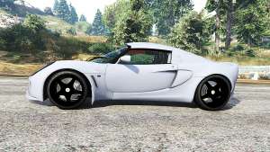 Lotus Sport Exige 240 2008 v1.1 [replace] for GTA 5 - side view