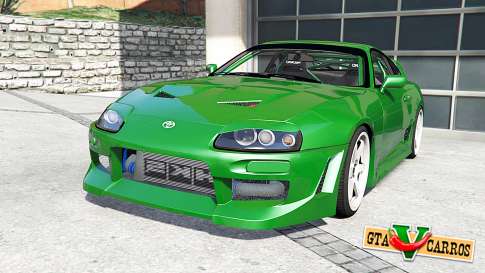 Toyota Supra Turbo (JZA80) [add-on] for GTA 5 - front view