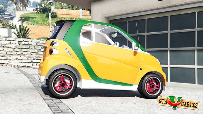Smart ForTwo 2012 v2.0 [replace] for GTA 5 - side view