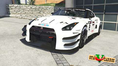 Nissan GT-R Nismo GT3 (R35) 2013 [add-on] for GTA 5 - front view