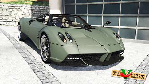 Pagani Huayra roadster 2017 [add-on] for GTA 5 - front view
