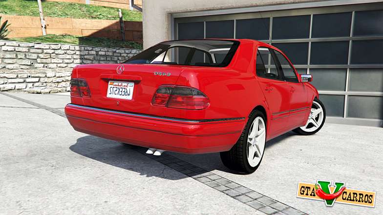 Mercedes-Benz E 420 (W210) [replace] for GTA 5 - rear view