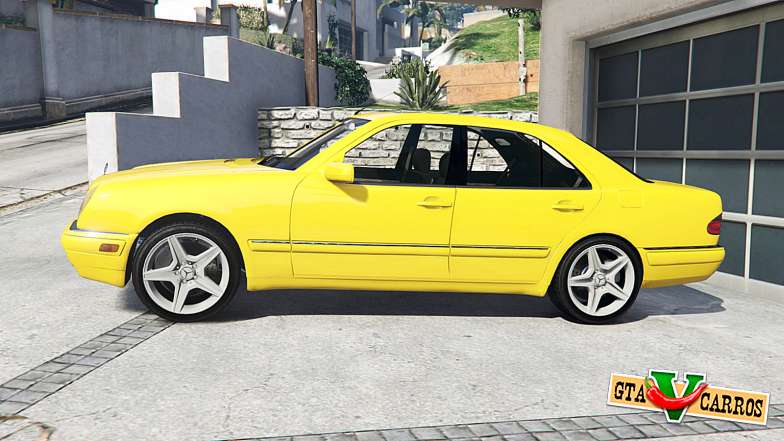 Mercedes-Benz E 420 (W210) [add-on] for GTA 5 - side view