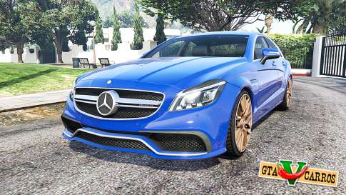 Mercedes-Benz CLS 63 AMG (С218) 2014 [replace] for GTA 5 - front view
