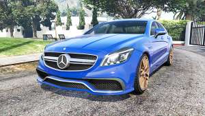Mercedes-Benz CLS 63 AMG (С218) 2014 [replace] for GTA 5 - front view