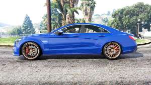 Mercedes-Benz CLS 63 AMG (С218) 2014 [replace] for GTA 5 - side view