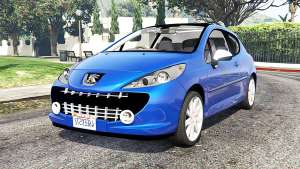 Peugeot 207 RC 2007 v0.3 [add-on] for GTA 5 - front view