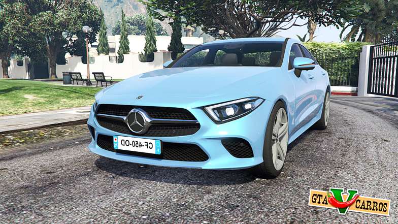 Mercedes-Benz CLS 450 (C257) 2018 for GTA 5 - front view
