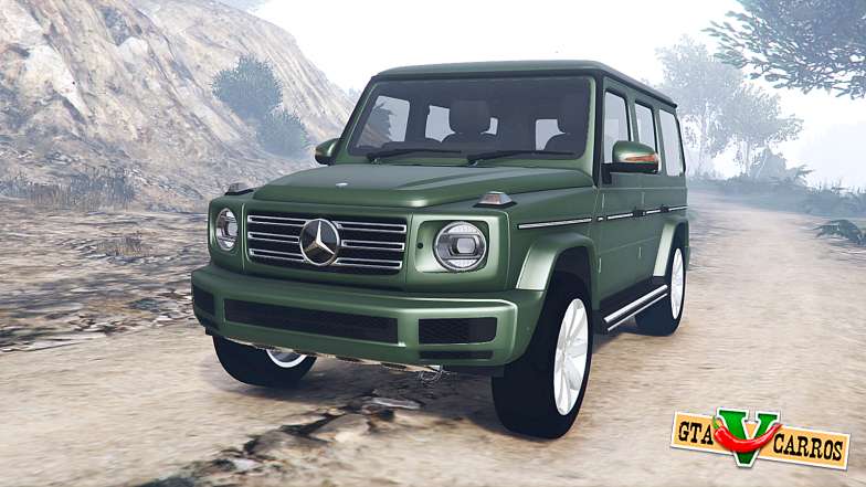 Mercedes-Benz G 500 (W463) 2018 for GTA 5 - front view