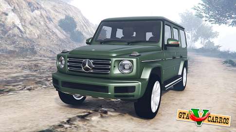 Mercedes-Benz G 500 (W463) 2018 for GTA 5 - front view