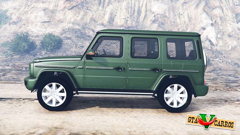 Mercedes-Benz G 500 (W463) 2018 for GTA 5 - side view