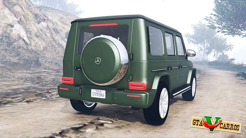 Mercedes-Benz G 500 (W463) 2018 for GTA 5 - rear view