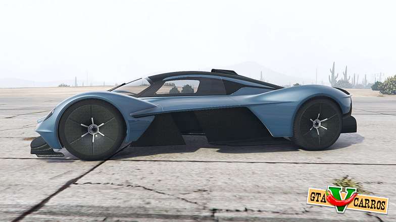 Aston Martin Valkyrie prototype 2017 [add-on] for GTA 5 - side view