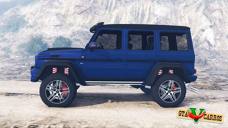 Mercedes-Benz G 500 (W463) 2015 [replace] for GTA 5 - side view
