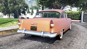 Chevrolet 150 1955 for GTA 5 - rear view
