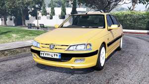 Peugeot Pars ELX 1999 for GTA 5 - front view