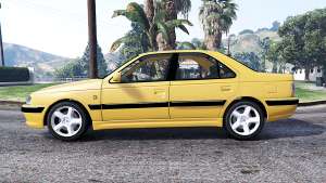 Peugeot Pars ELX 1999 for GTA 5 - side view
